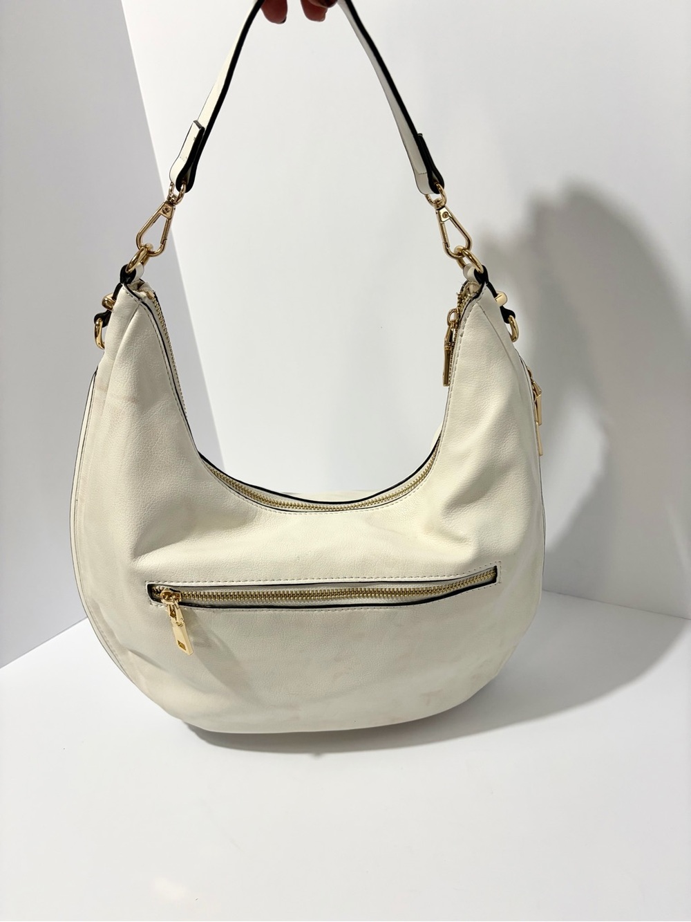 INC International Concepts Kolleene Hobo Bag Creamy Vanilla
